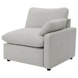 Collins Modular Power Loveseat in Grey