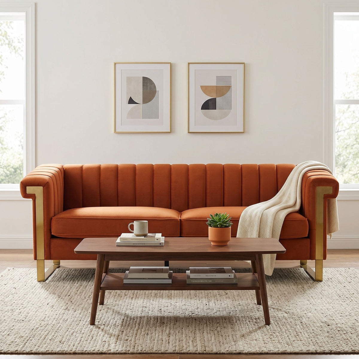 Fx-P81B-Or (834-18 Sofa)