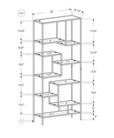 Bookshelf, Bookcase, Etagere, For Office, Contemporary & Modern - Etageres - Alpine Outlets