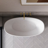 Freestanding Bathroom Bathtub With Ergonomic Design