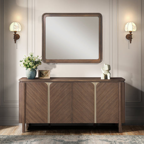Ouida - Server - Brown / Gold