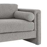 61 - Inch Visible Boucle Fabric Upholstered Loveseat - Loveseats available at Alpine Outlets in Denver