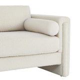 61 - Inch Visible Boucle Fabric Upholstered Loveseat - Loveseats available at Alpine Outlets in Denver