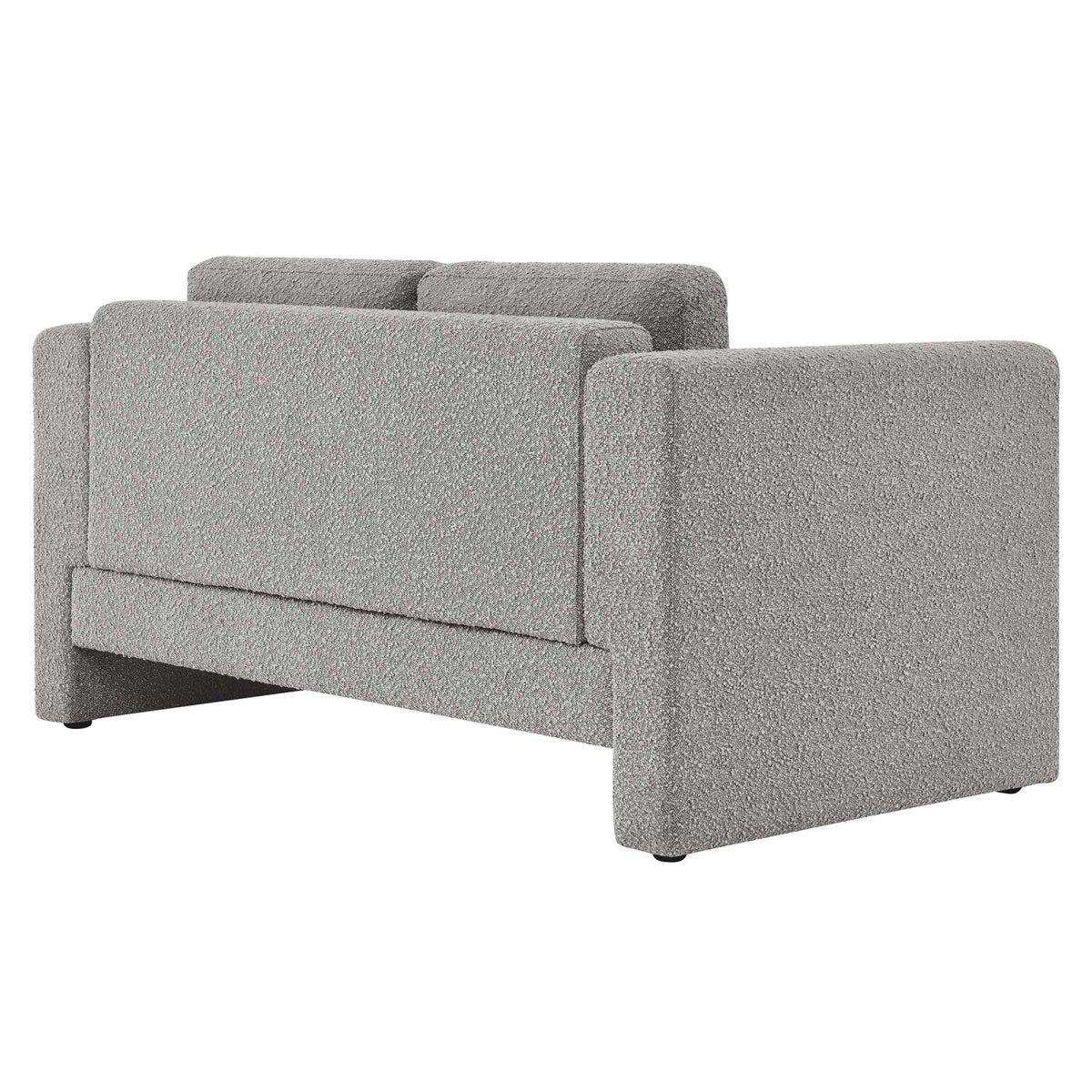 61 - Inch Visible Boucle Fabric Upholstered Loveseat - Loveseats available at Alpine Outlets in Denver