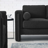 61 - Inch Visible Boucle Fabric Upholstered Loveseat - Loveseats available at Alpine Outlets in Denver