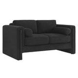 61 - Inch Visible Boucle Fabric Upholstered Loveseat - Loveseats available at Alpine Outlets in Denver
