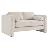 61 - Inch Visible Heathered Fabric Loveseat - Loveseats available at Alpine Outlets in Denver