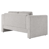 61 - Inch Visible Heathered Fabric Loveseat - Loveseats available at Alpine Outlets in Denver