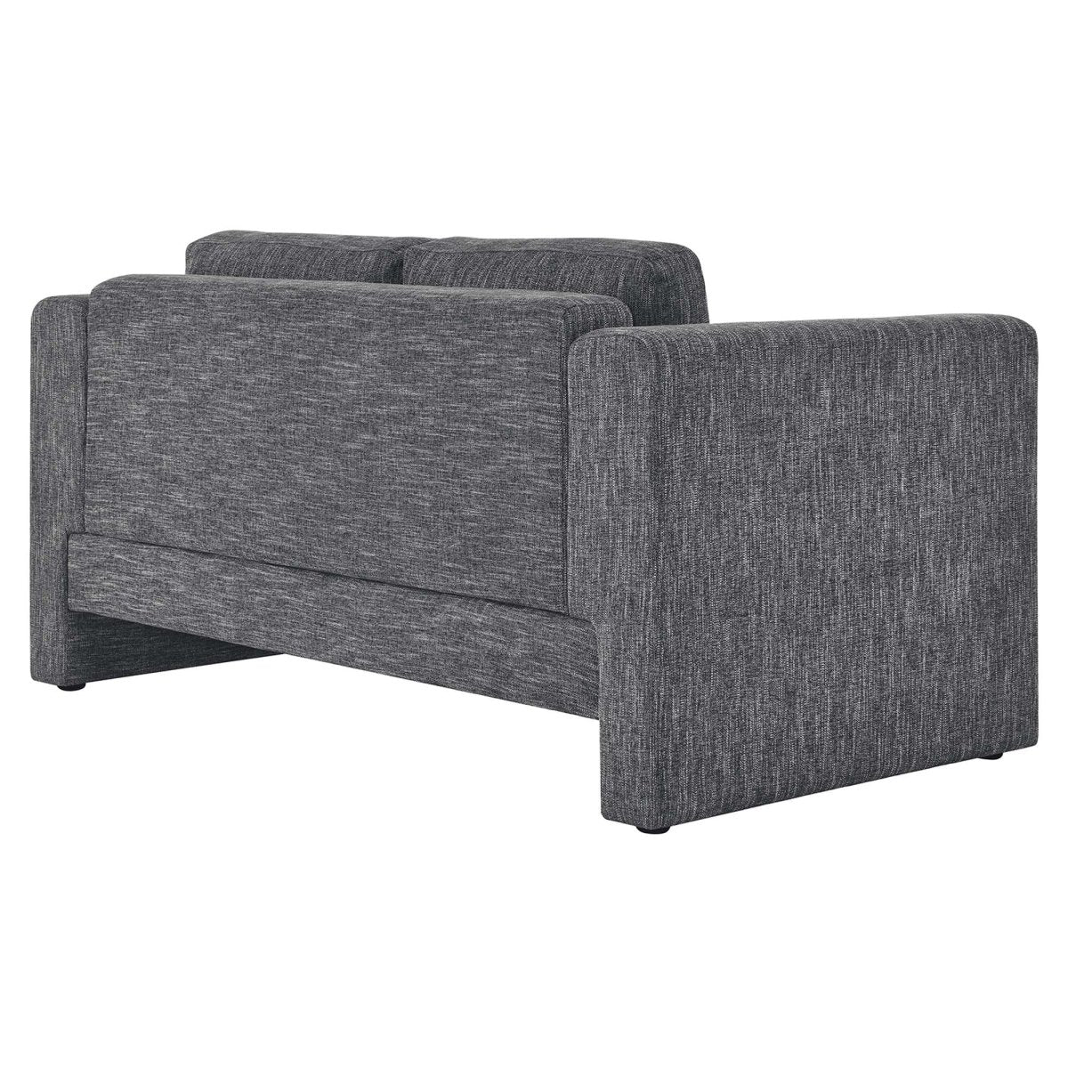 61 - Inch Visible Heathered Fabric Loveseat - Loveseats available at Alpine Outlets in Denver