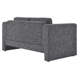 61 - Inch Visible Heathered Fabric Loveseat - Loveseats available at Alpine Outlets in Denver