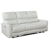 Greenfield 2-Piece Power Reclining Sofa Set Dove Grey