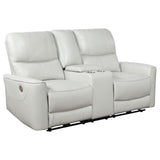 Greenfield 2-Piece Power Reclining Sofa Set Dove Grey