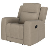 Brentwood Upholstered Rocker Recliner - Taupe