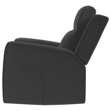 Brentwood Upholstered Rocker Recliner - Dark Charcoal