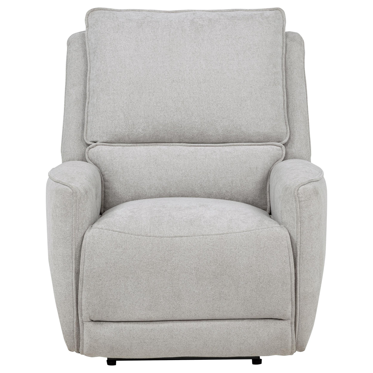 Sylmar Chenille Power Recliner in Dove Grey