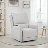 Sylmar Chenille Upholstered Dual Power Lift Recliner