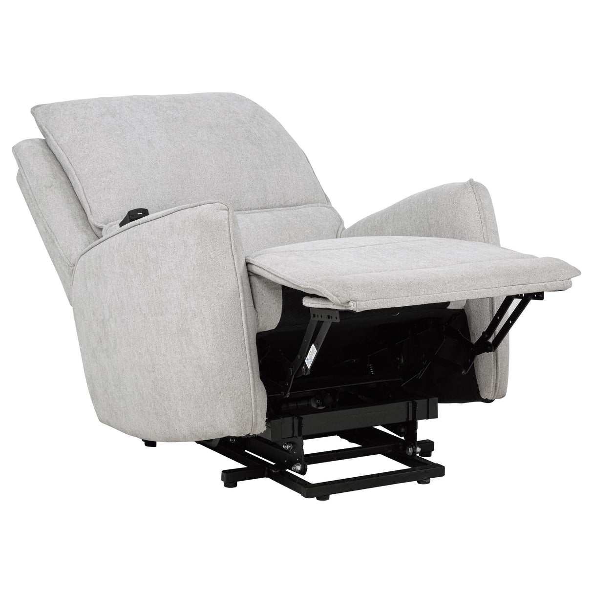 Sylmar Chenille Upholstered Dual Power Lift Recliner