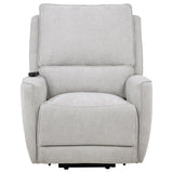 Sylmar Chenille Upholstered Dual Power Lift Recliner