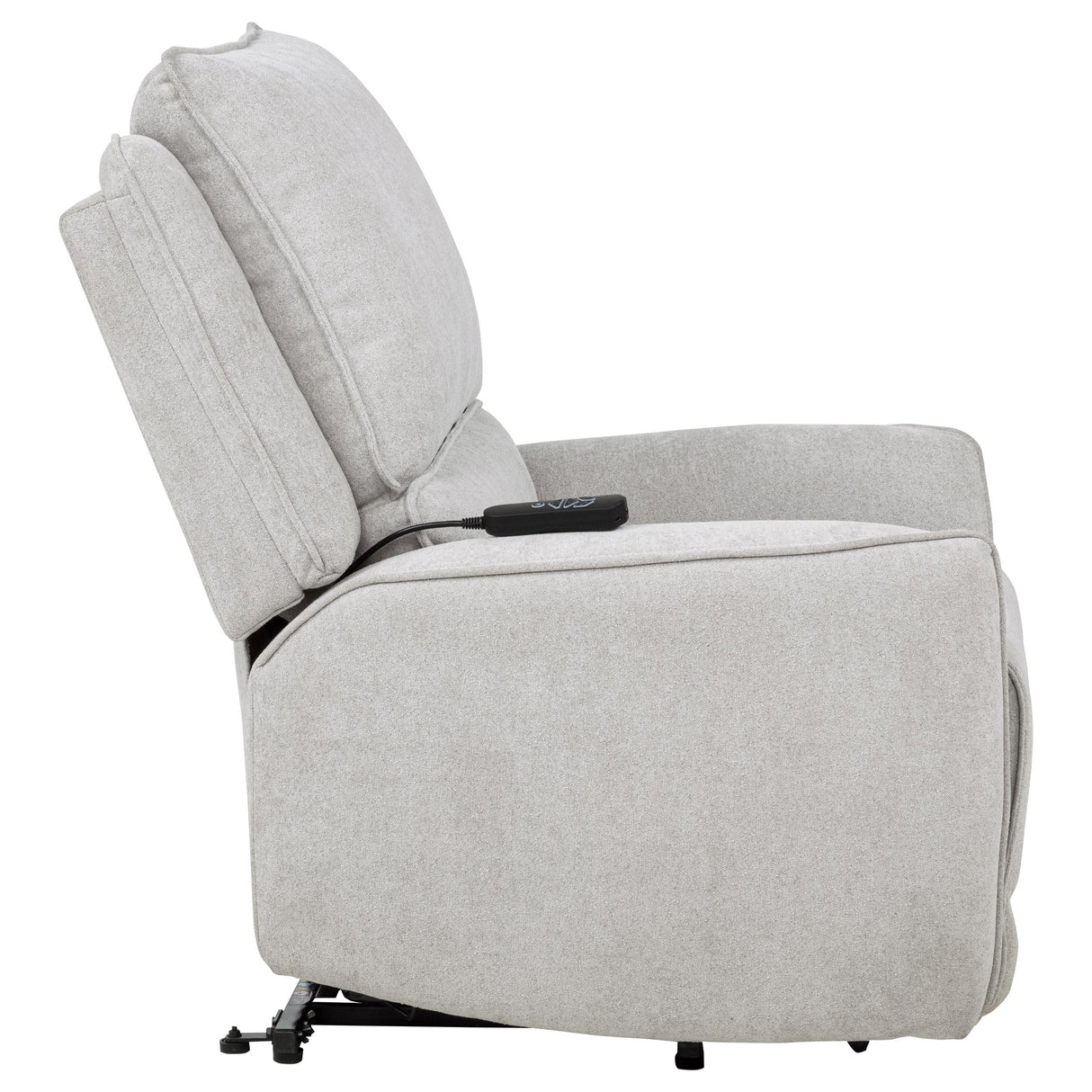 Sylmar Chenille Upholstered Dual Power Lift Recliner