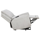 Sylmar Chenille Upholstered Dual Power Lift Recliner