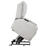 Sylmar Chenille Upholstered Dual Power Lift Recliner