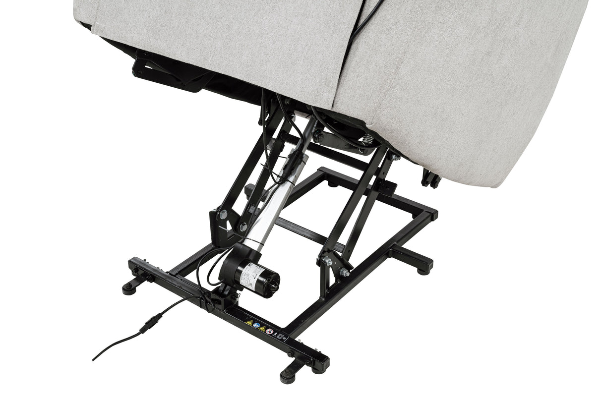 Sylmar Chenille Upholstered Dual Power Lift Recliner