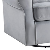 Glider Chair With Swivel - Gray