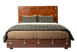 Gentlemen's - King Bed - Dark Brown