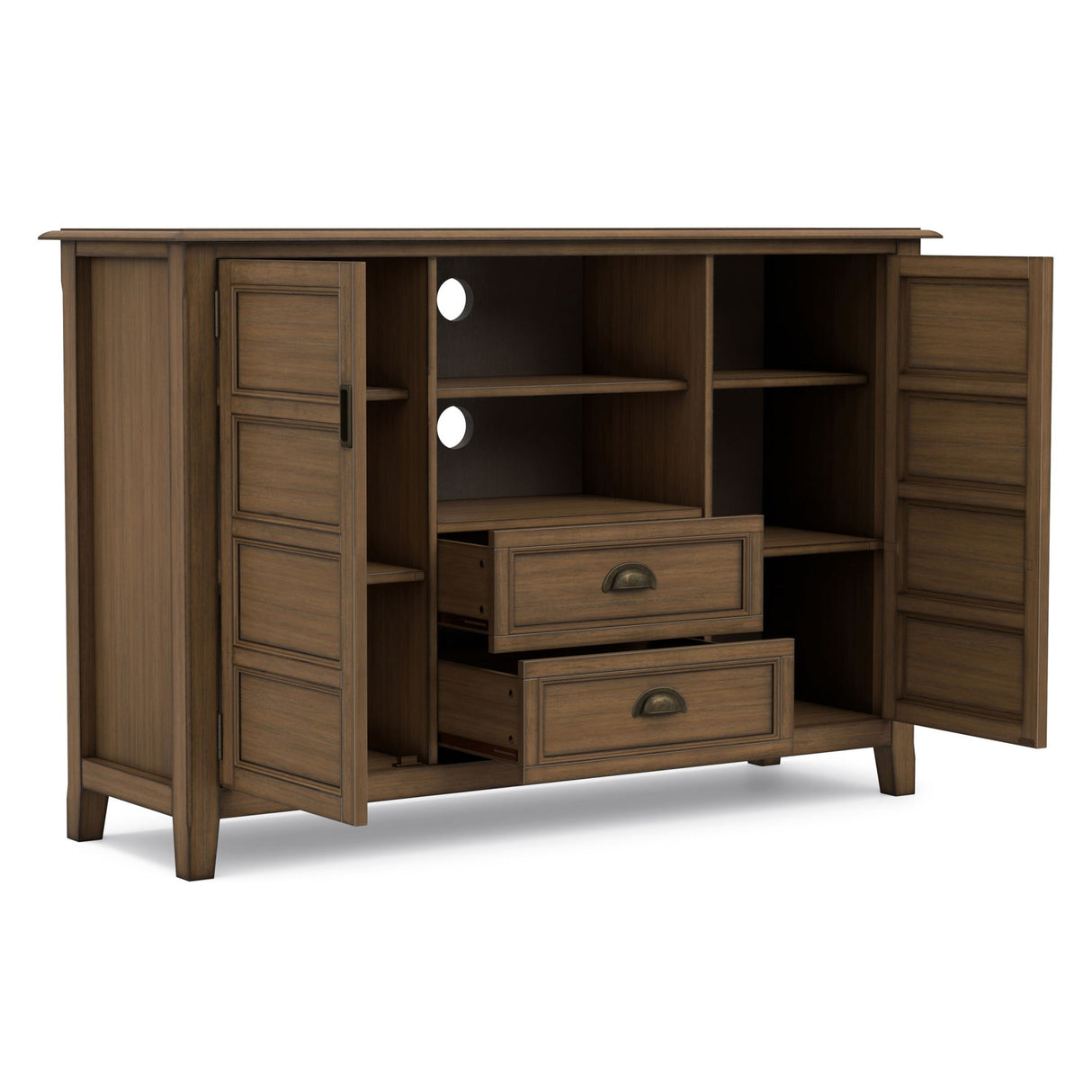 Burlington - Handcrafted Tall TV Media Stand