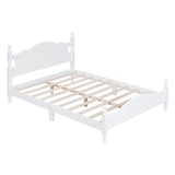 Platform Bed Frame With Slat Support