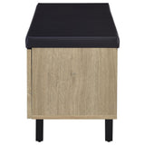 Clackamas - 2 Door Storage Bench With Padded Seat