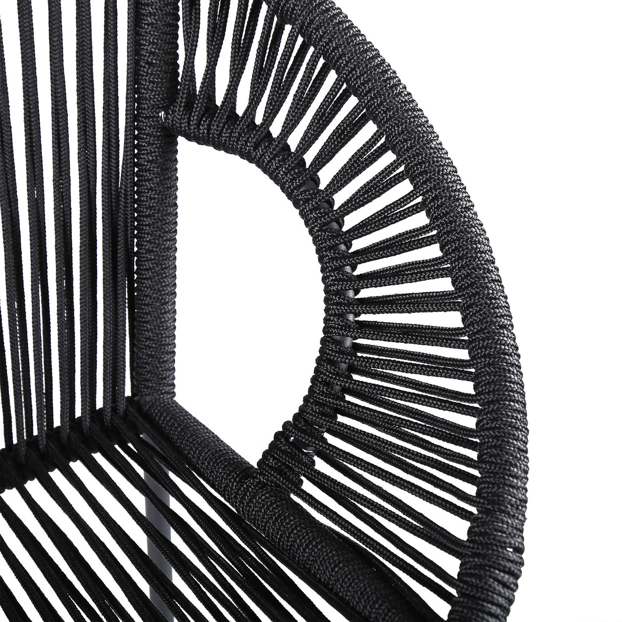 Acapulco - Indoor Outdoor Steel Bar Stool With Rope Set