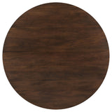 Shirley - Round Dining Table - Dark Walnut