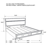 Corbin - Glittering Bedroom Set