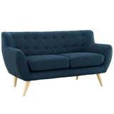 62 - Inch Remark Upholstered Fabric Loveseat - Loveseats available at Alpine Outlets in Denver