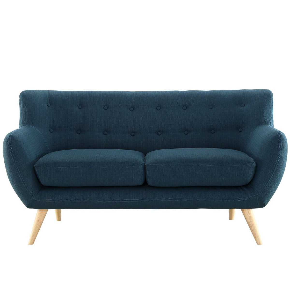 62 - Inch Remark Upholstered Fabric Loveseat - Loveseats available at Alpine Outlets in Denver