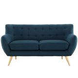 62 - Inch Remark Upholstered Fabric Loveseat - Loveseats available at Alpine Outlets in Denver