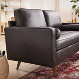 62 - Inch Valour Top - Grain Leather Loveseat - Loveseats available at Alpine Outlets in Denver
