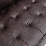 62 - Inch Valour Top - Grain Leather Loveseat - Loveseats available at Alpine Outlets in Denver