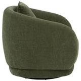 Harlan - Swivel Accent Chair - Green