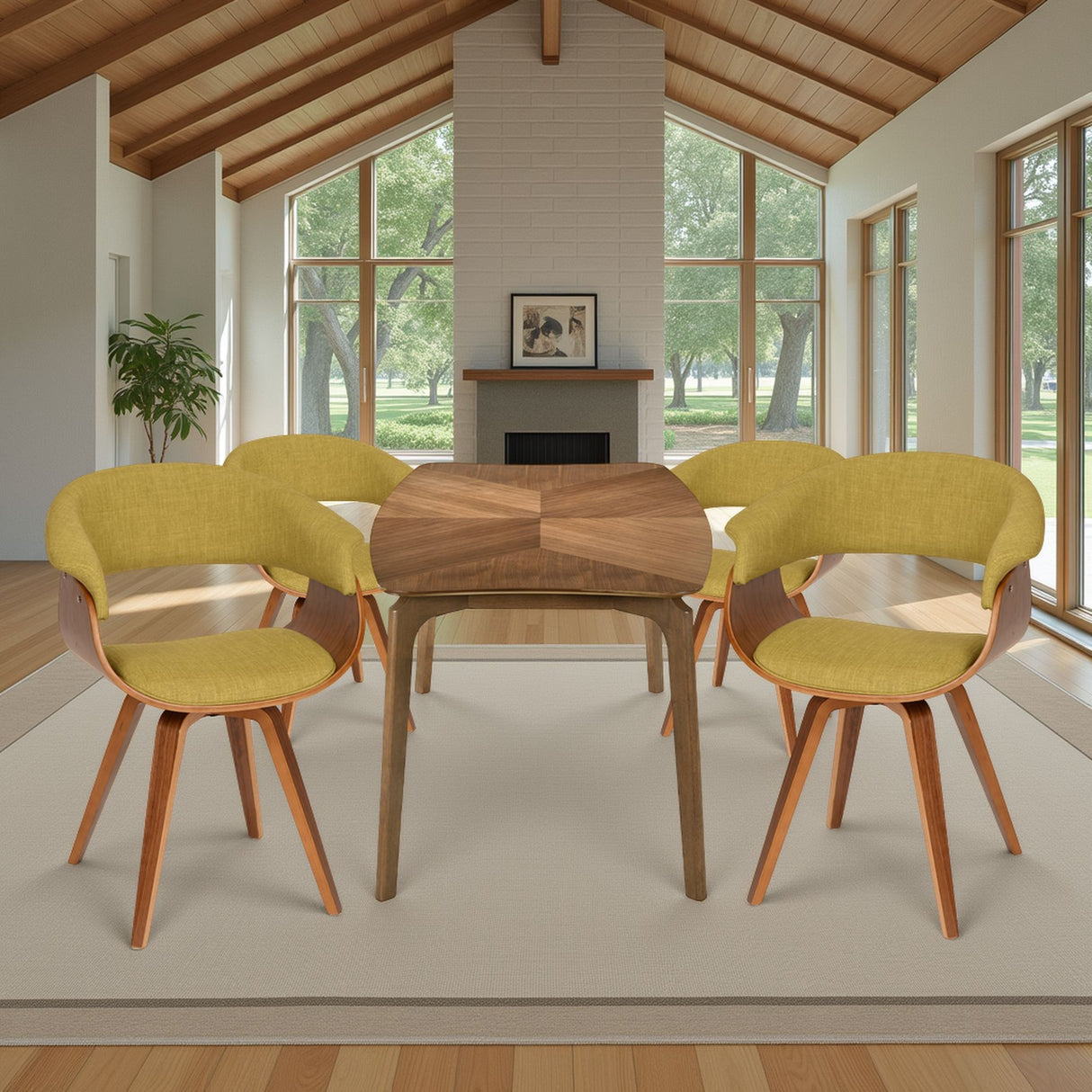 Summer - Modern Chair - Walnut Wood
