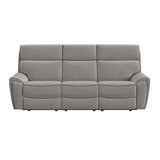 Jackpot - P1 Sofa With Heat Massage - Explore Light Gray