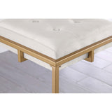 Soccoro - Square Tufted Cushion Stools (Set of 2) - Beige