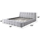 Hannah - Queen Bed - Gray
