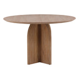 Casey - Round Dining Table - Light Brown