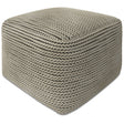 Eastmont - Outdoor / Indoor Pouf - Cream - Accent Poufs - Alpine Outlets