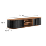 63 Inch Stylish Wall - Mounted TV Stand - TV Stands available at Alpine Outlets in Denver