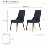 Kate - Mid-Century Modern Dining Chair (Set of 2)