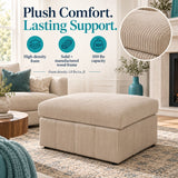Oversized Ottoman Footrest, Living Room Accent