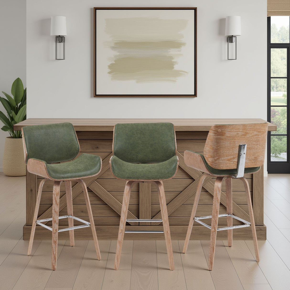 Tyler - 30" Bar Height Swivel Bar Stool